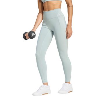 adidas Optime Workout Full Length Leggings in Wonder Sage at Nordstrom Rack, Size X-Large
