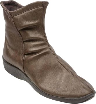 Arcopedico Womens Half Soft Booties In Bronze