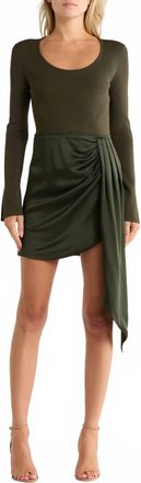 Jonathan Simkhai Springer Dress In Moss