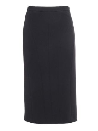 Max Mara Mid Black Skirt