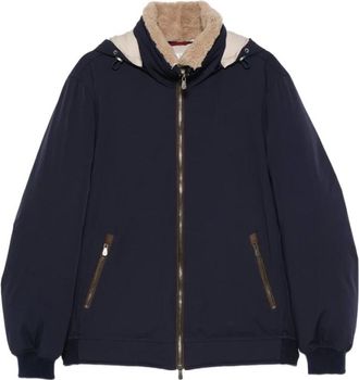 Brunello Cucinelli Hombre, Chaquetas, Azul, Talla: XL