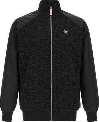 Philipp Plein Black Monogram Sweatshirt