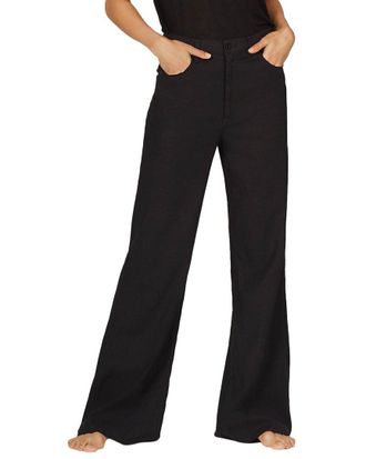 ASKK NY Askk Ny Black Wide Leg Jean
