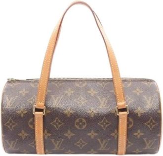 Louis Vuitton Pre-owned Handbags, female, Brown, Size: ONE SIZE Pre-owned Papillon 26 Monogram Handbag