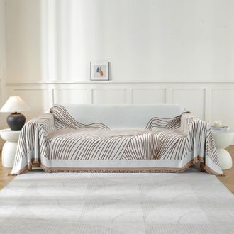OEM Funda Para Sof&aacute; De 3 Plazas, 180 &times; 340 Cm, Protector De Sof&aacute;, Manta Gruesa Grande Para Sof&aacute;, Funda Universal Para Las Cuatro Estaciones, Decoraci&oacute;n De