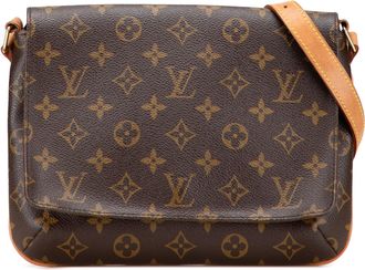 Louis Vuitton Pre-owned Womens Musette Salsa Shoulder Bag - Brown Textile - One Size