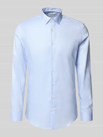 Jake*s Super Slim Fit Business-Hemd mit Kentkragen in Bleu, Gr&ouml;&szlig;e 41/42