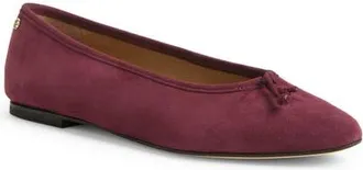 BOSS Diana Ballet Flat in Medium Red at Nordstrom, Size 10