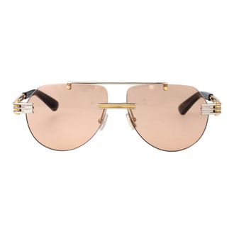 Bottega Veneta Stylish Sunglasses Bv1342S - unisex - Bottega Veneta - Sunglasses - Yellow - 59 MM - Accessories