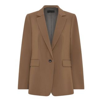 C.Ro Mujer, Chaquetas, Marr&oacute;n, Talla: 2XL