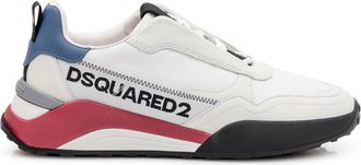 Dsquared2 White Logo Trainer Sneakers
