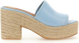 Moschino Denim Footbed