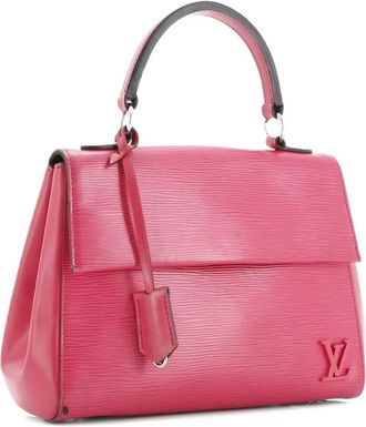 Louis Vuitton Cluny Top Handle Bag Epi Leather BB satchel - Roze