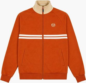 Sergio Tacchini Mens Sergio Tacchini Dallas Track Top Jacket Rooibos Tea/Mojave Desert/Gardenia - Orange - Size: 42/Regular