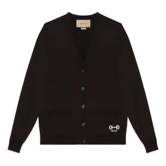 Gucci (WMNS) Gucci Extra Fine Wool Cardigan Black 731059-XKCZ3-1043