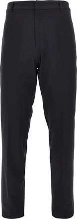 Emporio Armani belt-loops trousers - Blue