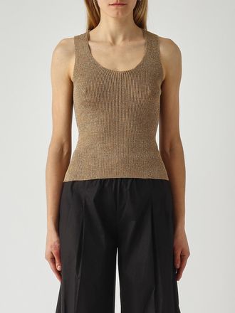 Twinset Top in maglia di lino