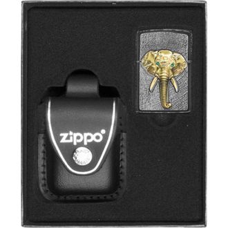 OEM Juego De Encendedores Zippo Elefant Tri Colour Regalo N.&ordm; 3