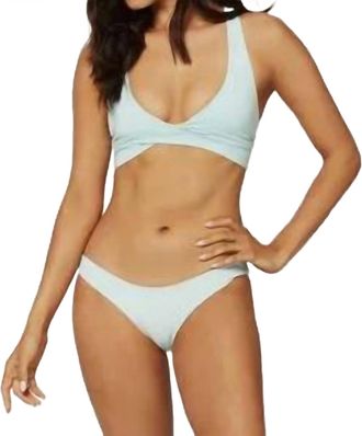 L*Space Sandy Classic Bikini Bottom In Light Turquoise