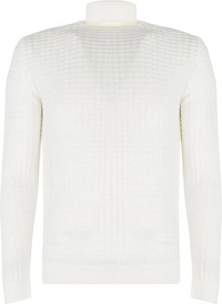 Xagon Man Jersey de Cuello Alto - Knitwear - Hombre - Blanco - M