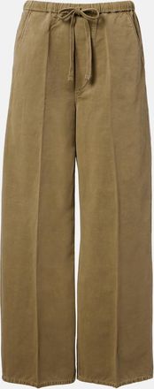 Citizens Of Humanity Aurora cotton and linen wide-leg pants