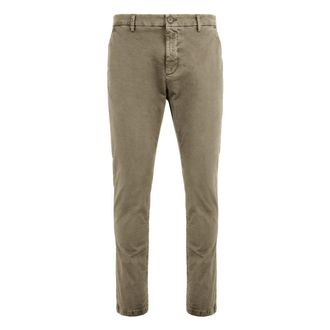 Bomboogie Pantalones Chinos Ajustados - Trousers - Hombre - Marr&oacute;n - W40