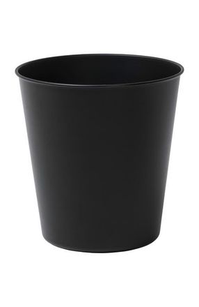 Happimess Nolan Modern Classic Smooth Steel 2-Gallon Wastebasket in Matte Black at Nordstrom