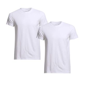 Bonds Mens Underwear Raglan Cut T-Shirt, White (2 Pack), M (Pack of 2)