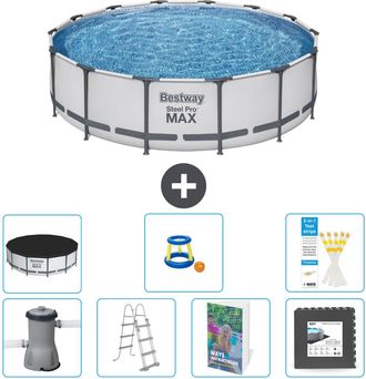 Bestway Piscina Bestway Steel Pro Max Redonda - 427x122 Cm - 8-piezas S525
