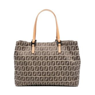 Fendi Borsa stampata Pre-owned - - Pre-owned - Donna - Marrone - ONE SIZE