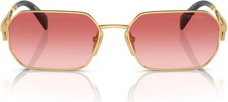 Prada Zonnebril - unisex - Zonnebrillen - Geel - 58 MM - Accessoires