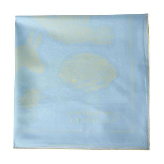 Jacquemus Le Foulard Paysan - Dames - Zijden sjaals - Blauw - ONE Size - Accessoires
