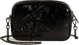 Golden Goose Mini Star Crossbody Bag - Dames - Schoudertassen - Zwart - ONE Size - Leer - Tassen