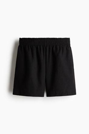 H&M Shorts aus Leinenmix - Schwarz