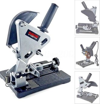 Trade Shop Trade Shop - Soporte De Banco Para Mini Amoladora Angular 125/115 M&aacute;quina De Corte De Metal