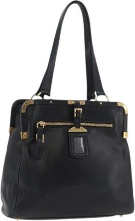 Prada Pre-owned Handbags, female, Black, Size: ONE SIZE Pre-owned Vintage Tote Bag