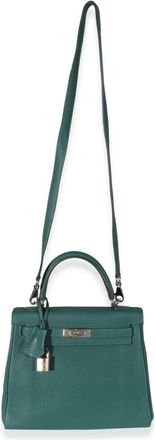 Hermès 2018 Kelly 25 handbag - women - Calf Leather - One Size - Green