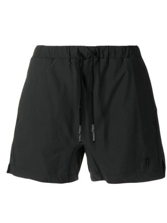 Boris Bidian Saberi Shorts con ricamo - Nero