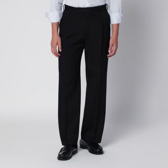 Pantaloni Torino Pantalone nero in cotone