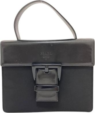 Prada Pre-owned Vintage Handtas - Dames - Vintage Handtas - Zwart - ONE Size - Leer - Vintage
