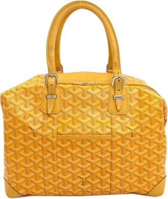 Goyard Yellow Pvc Boston Bag (Pre-Owned)