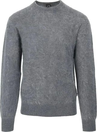 HUGO BOSS Heren, Truien, Grijs, Maat: L Kasjmier