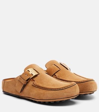 Tod's Gommino suede mules