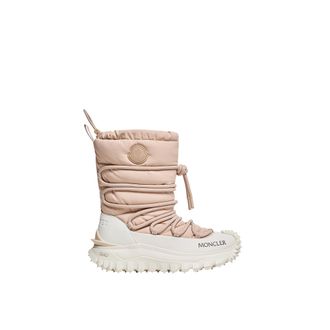 Moncler Moncler Trailgrip Apr&egrave;s High Boots, Women, Beige, Size: 36,5