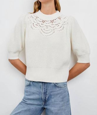 Rails Steph Sweater In White