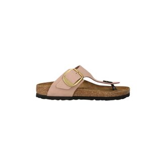 Birkenstock Schoenen, Dames, Roze, 36 EU, Leer, Gizeh