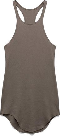 Rick Owens Racer Back Tank Grigio