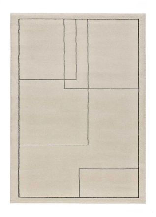 Atticgo Alfombra abstracta multicolor 160x230 cm