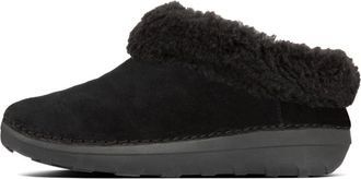 FitFlop Womens Fit Flop Loaff II Snug Slippers in Zwart