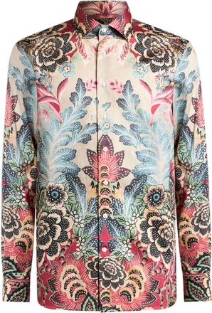 Etro Camicia a fiori - Toni neutri